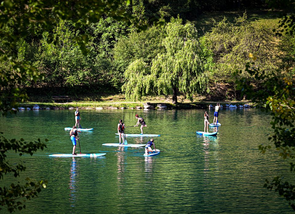 Location SUP groupe privatisation — lac de Lauzet-Ubaye