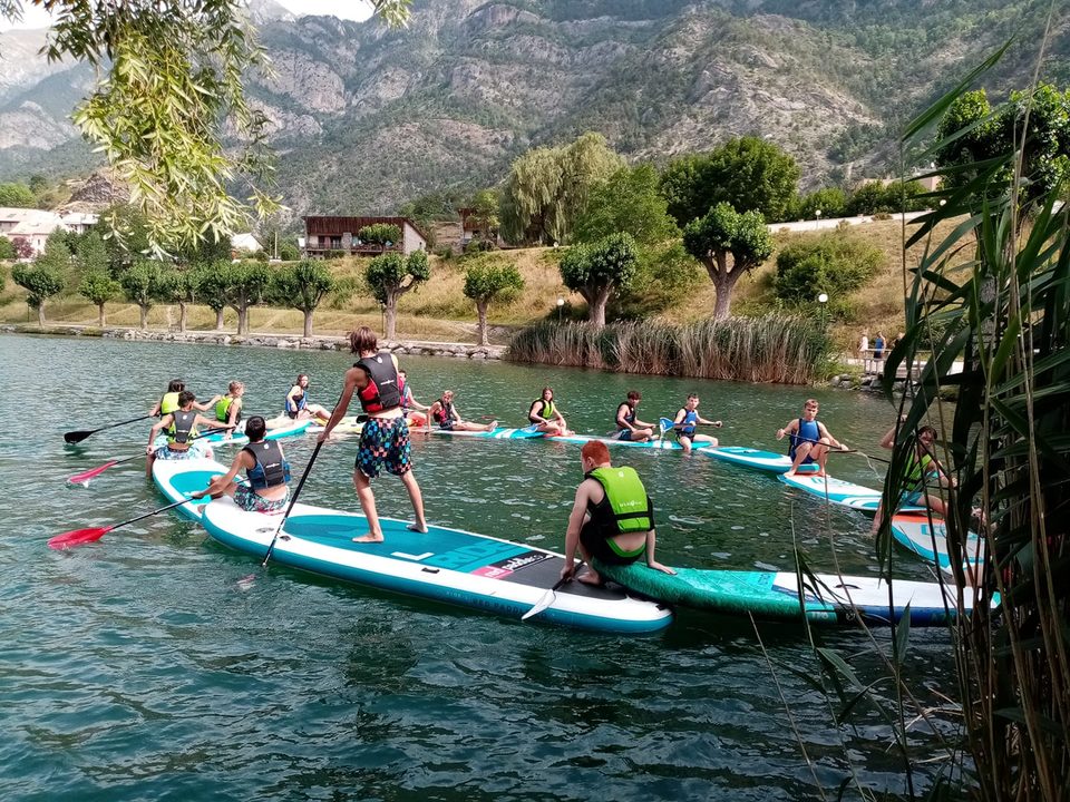 Animation Paddle au lac de Lauzet-Ubaye