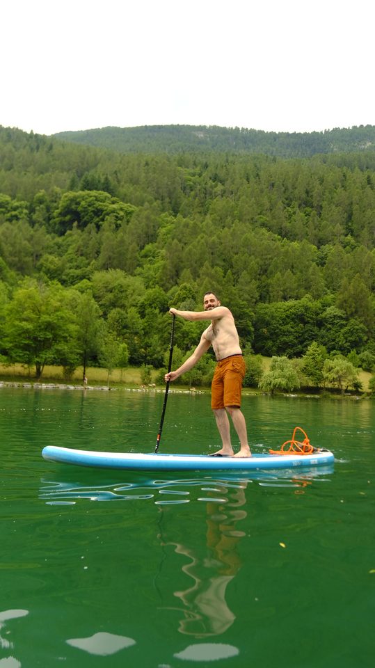 Joseph, guide eau vive et paddle